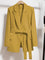 Black Blazer for Women - Stylish Tailored Fit Office Blazer with Belted Waist for Professional and Casual Wear 10