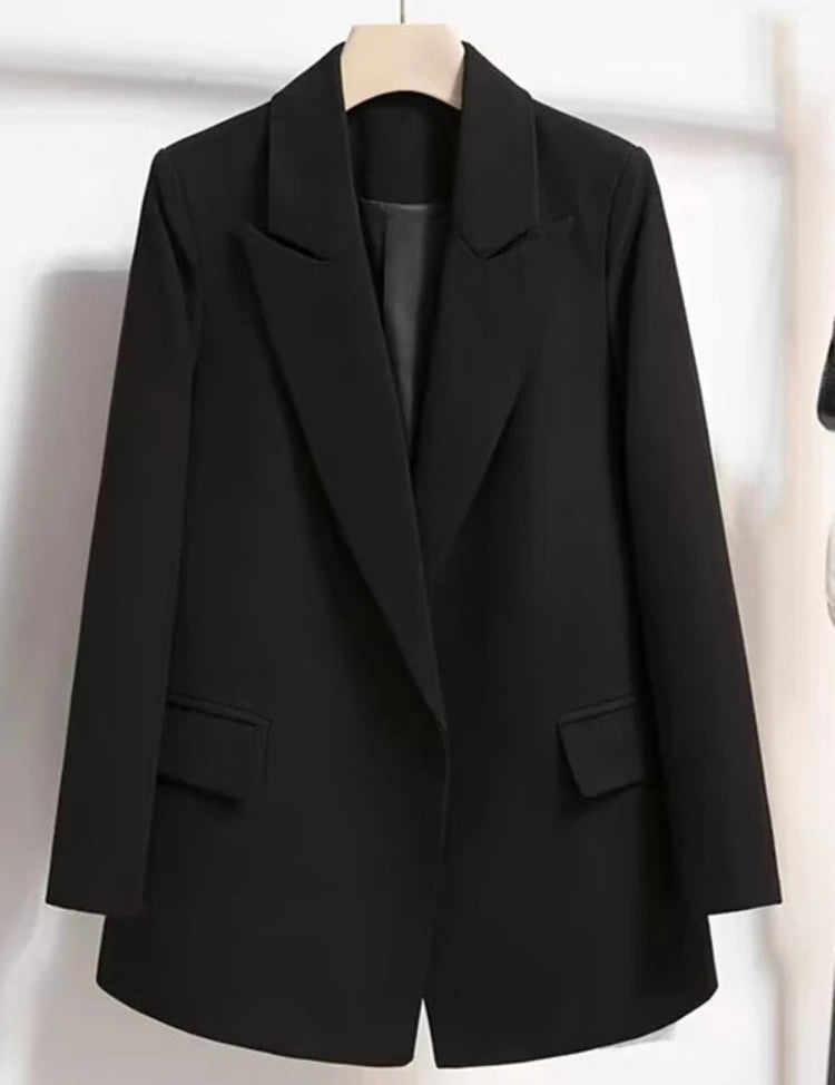 Black Blazer for Women - Stylish Tailored Fit Office Blazer with Belted Waist for Professional and Casual Wear 7