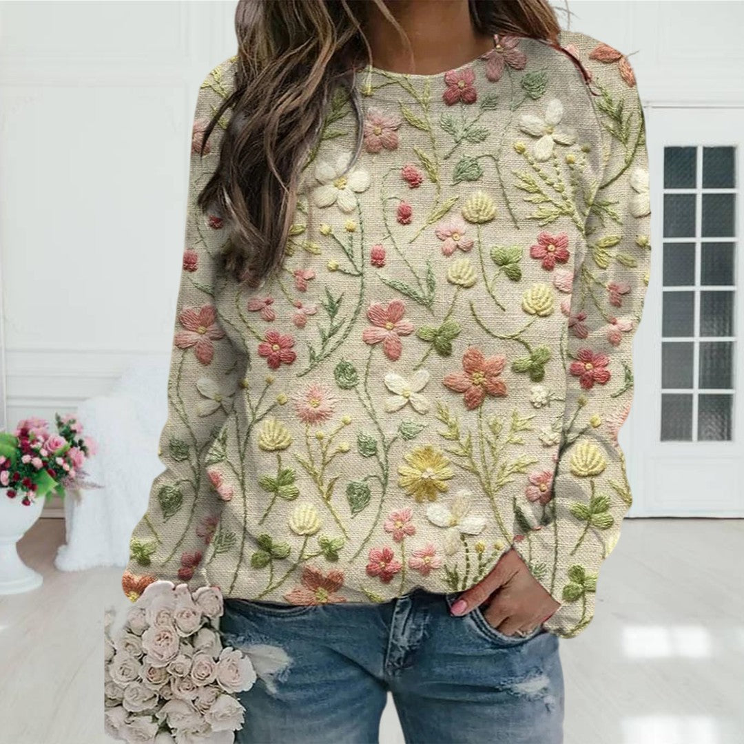 Casual Women's Long Sleeve Shirt - Lightweight Comfort for Spring and Autumn, Versatile Style for Day-to-Night Wear 1