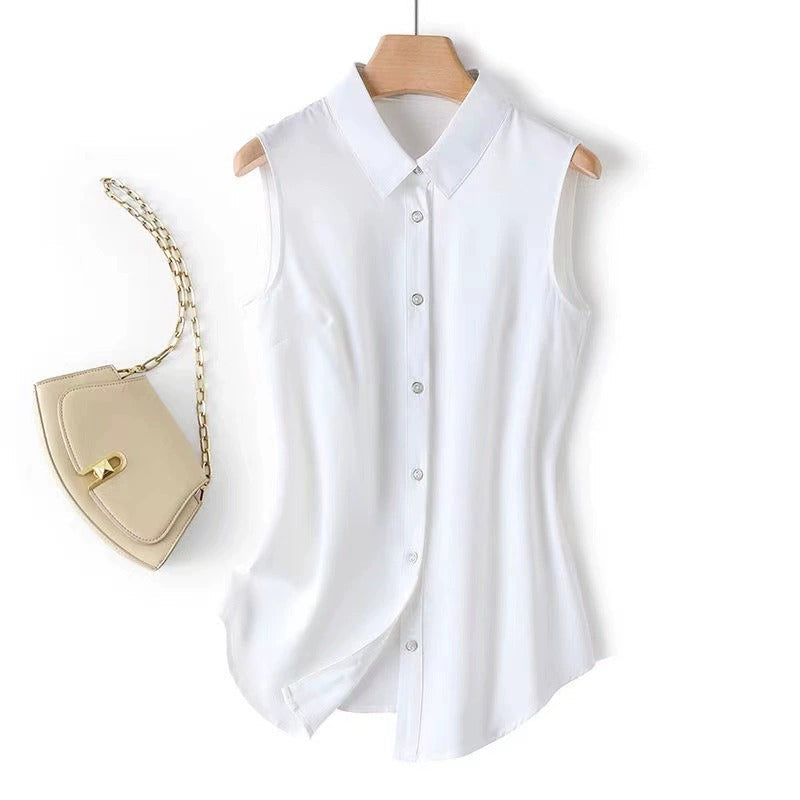 Chic Minimalist Sleeveless Top for Women, Elegant Design for Effortless Style and Versatile Occasions 0