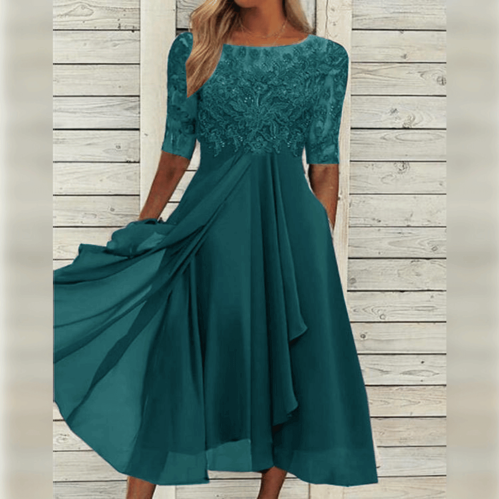 4 Sleeves | Semi Formal Gown for Women 4