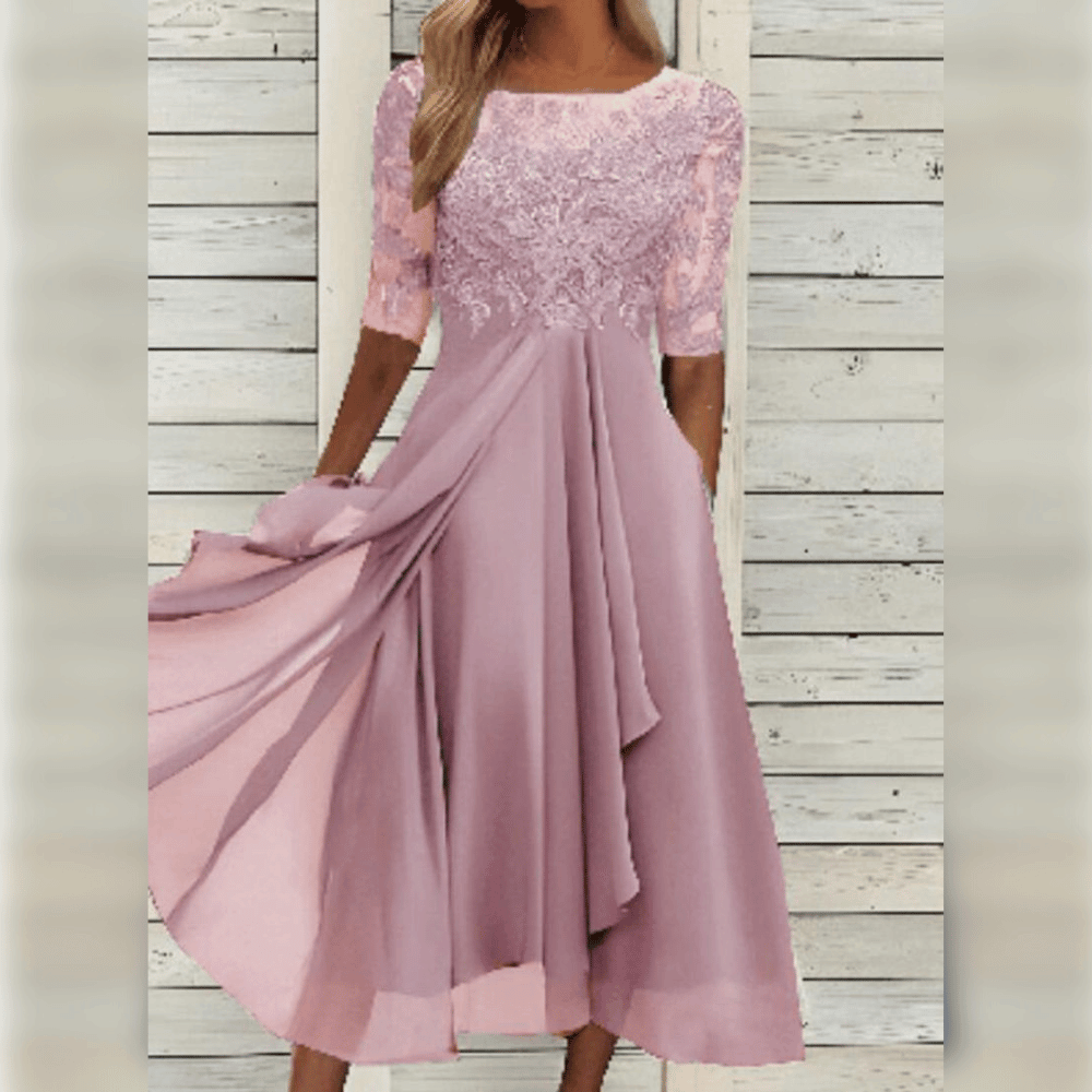 4 Sleeves | Semi Formal Gown for Women 6