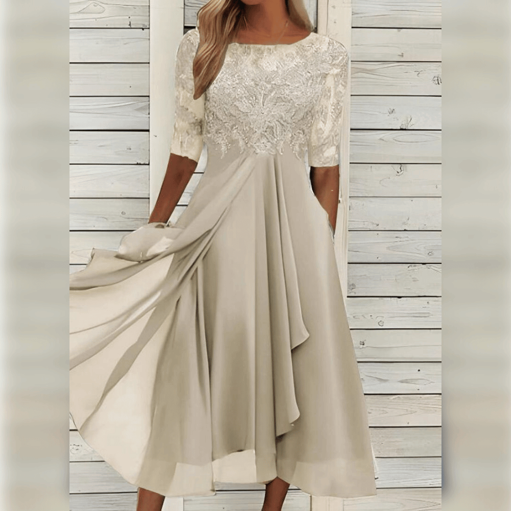 4 Sleeves | Semi Formal Gown for Women 7