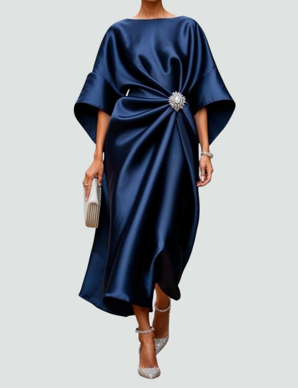 Elegant Long Dress for Women Perfect for Weddings and Special Occasions 0