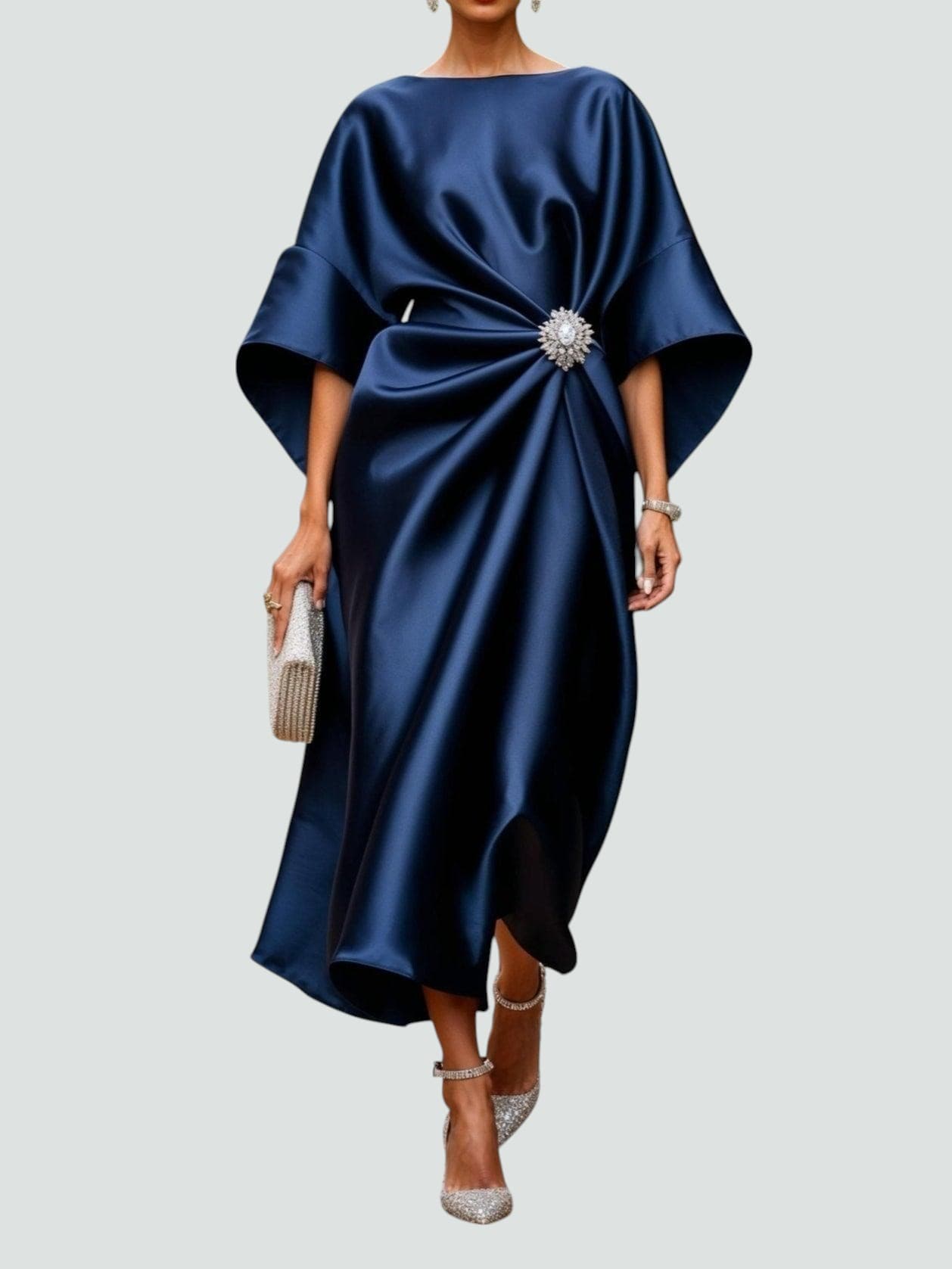 Elegant Long Dress for Women Perfect for Weddings and Special Occasions 0