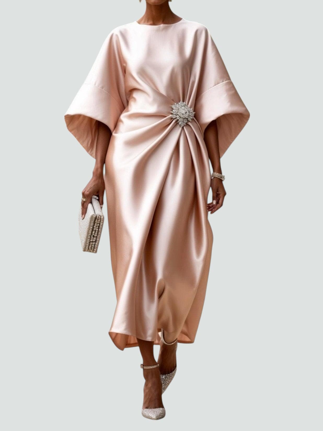 Elegant Long Dress for Women Perfect for Weddings and Special Occasions 4