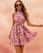 Elegant Off-the-Shoulder Floral Summer Dress for Women 4