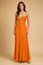Elegant Sustainable Maxi Dress for Women with V-Neck and High Waist 5