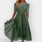 Elegant Women's A-Line Midi Dress for Summer Parties and Wedding Guests 1