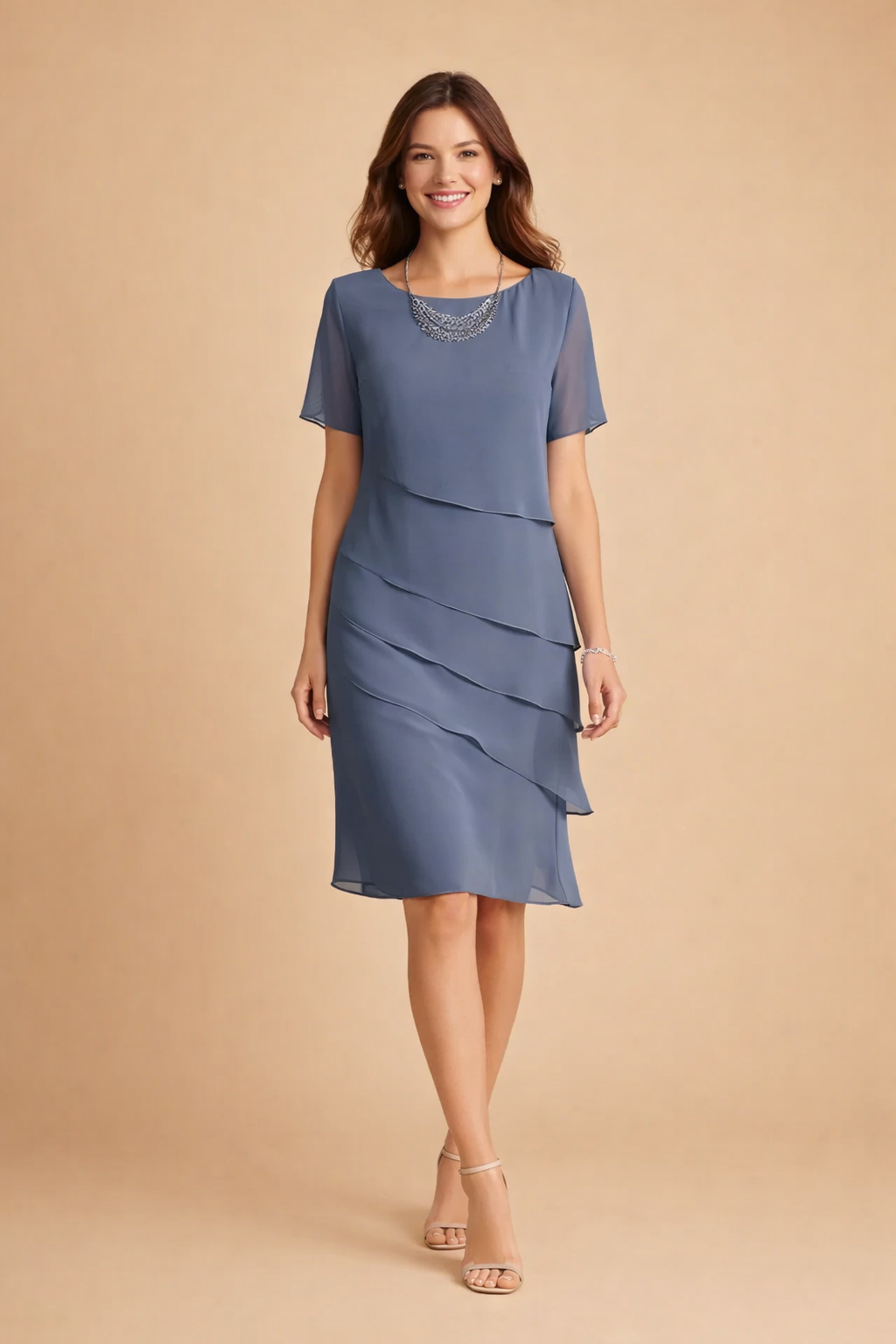 Elegant Women's Dress for Spring and Summer Versatile Stylish Occasion Wear 1