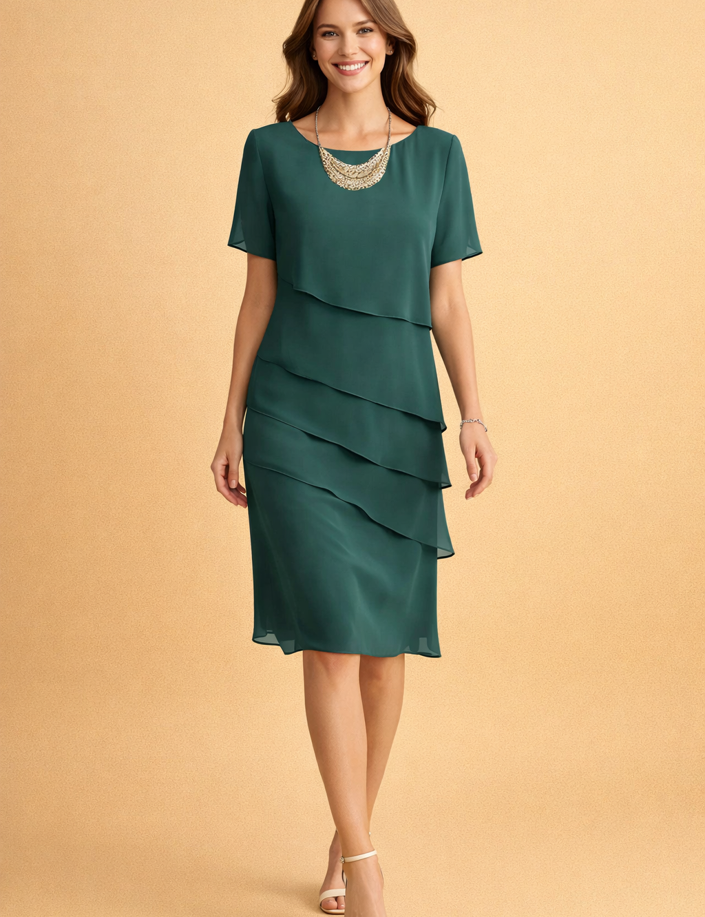 Elegant Women's Dress for Spring and Summer Versatile Stylish Occasion Wear 2