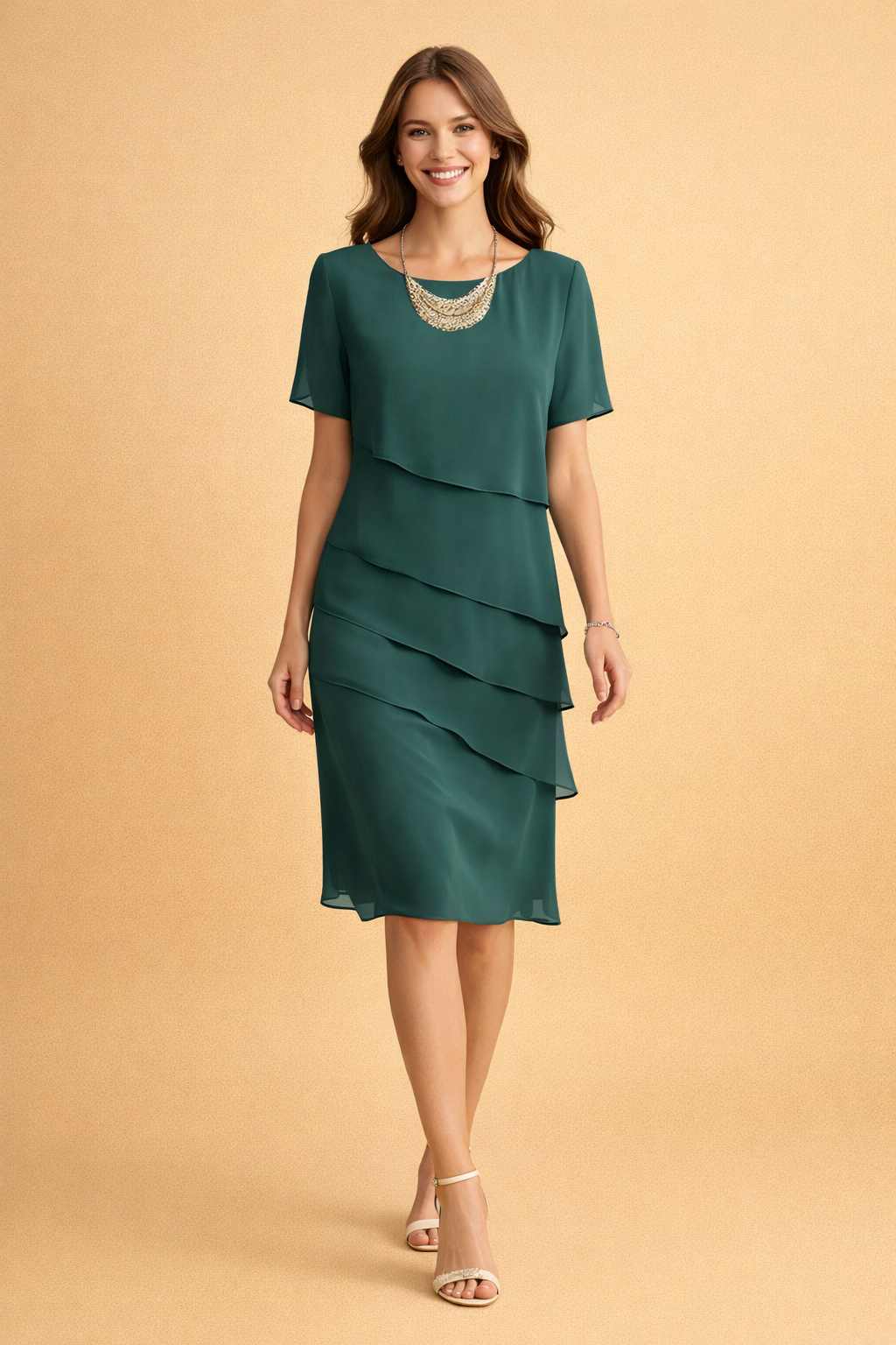 Elegant Women's Dress for Spring and Summer Versatile Stylish Occasion Wear 2