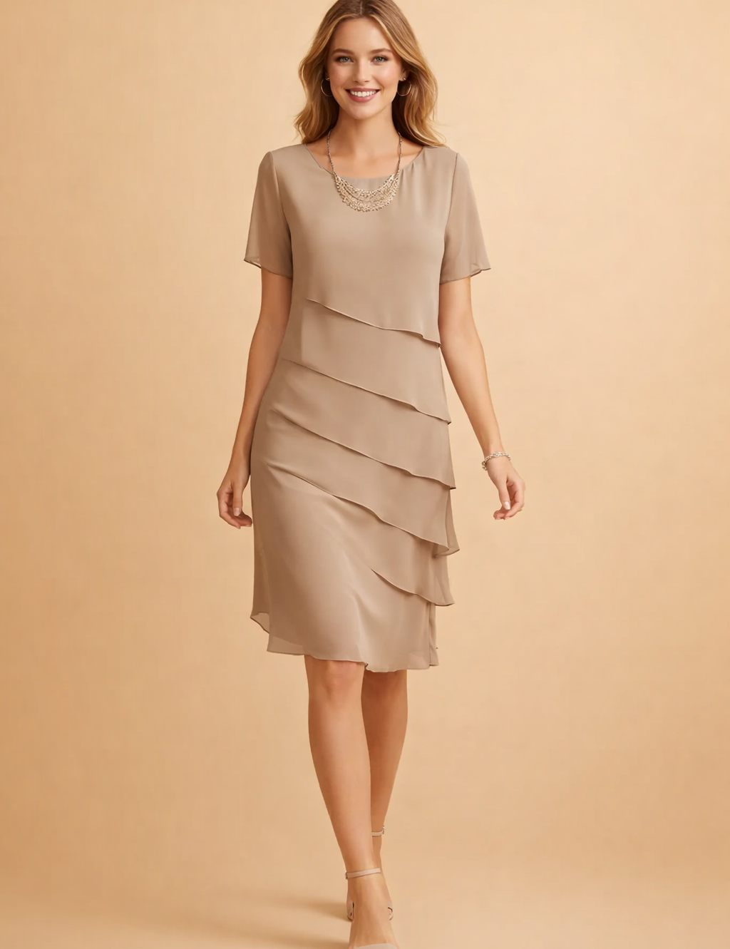 Elegant Women's Dress for Spring and Summer Versatile Stylish Occasion Wear 3