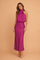 Elegant Women's Midi Dress One-Shoulder Evening Gown for Special Occasions 3