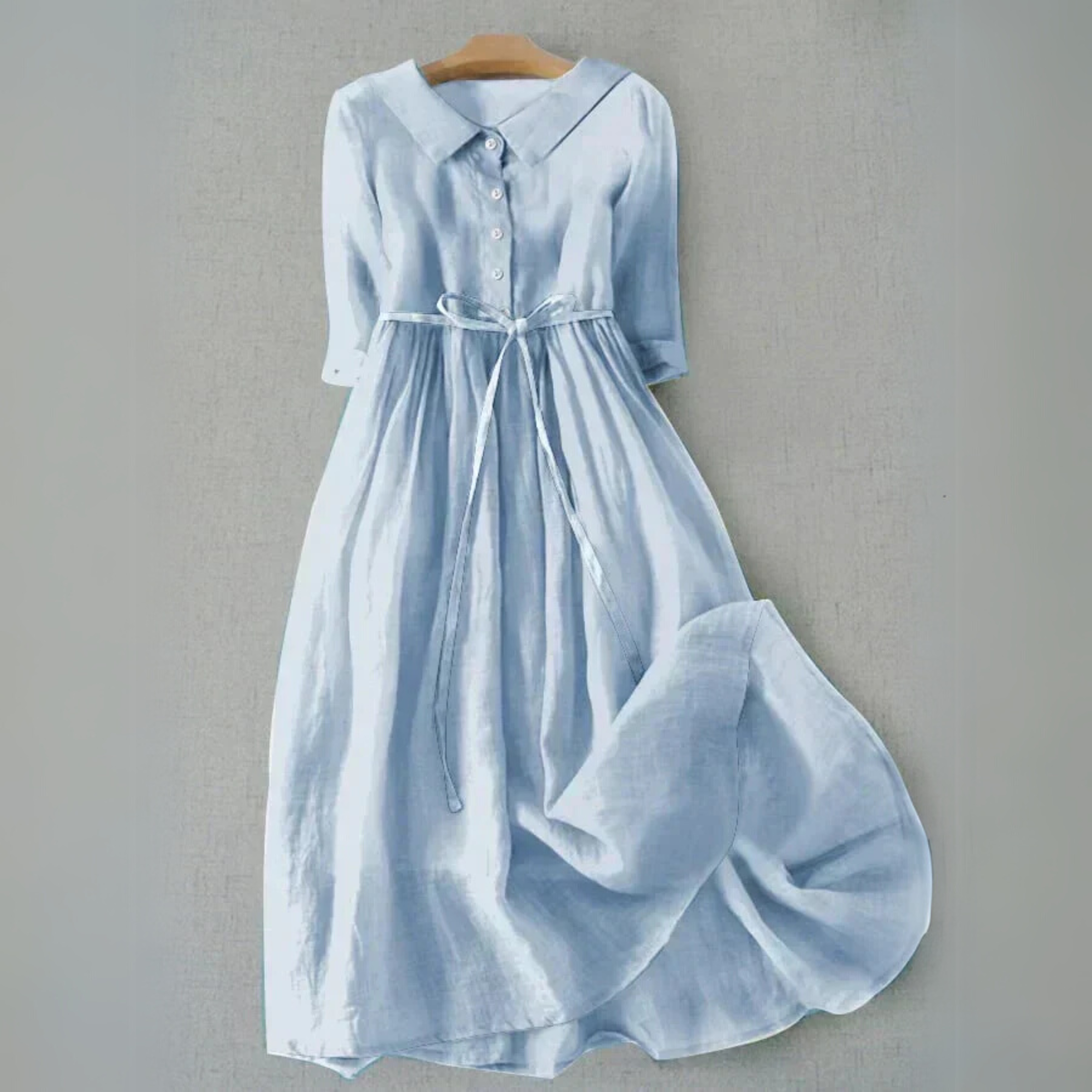 Elegant Women's Summer Dress Comfortable Fit Classic Silhouette for Warm Weather 1