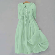 Elegant Women's Summer Dress Comfortable Fit Classic Silhouette for Warm Weather 5