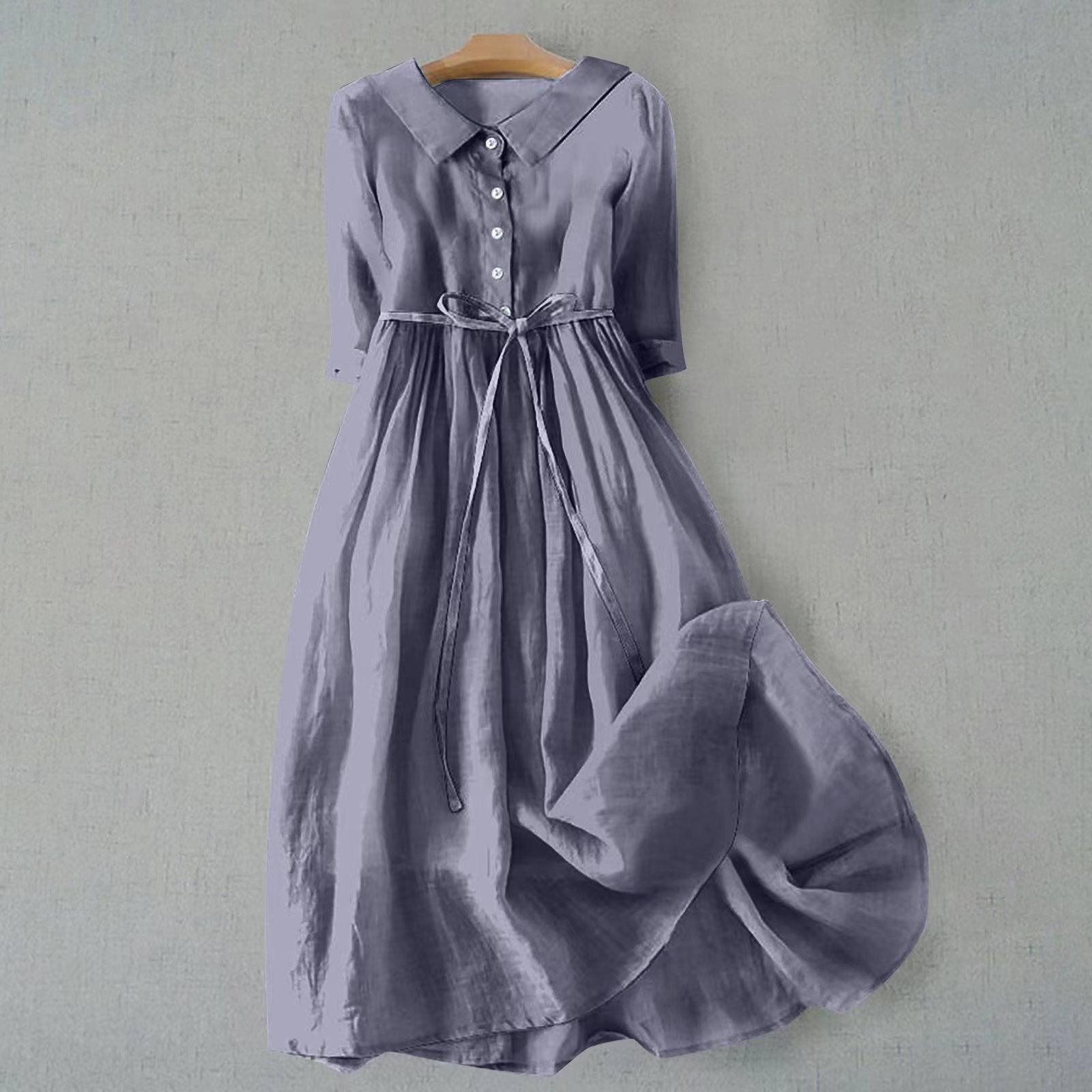 Elegant Women's Summer Dress Comfortable Fit Classic Silhouette for Warm Weather 7