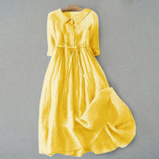 Elegant Women's Summer Dress Comfortable Fit Classic Silhouette for Warm Weather 8