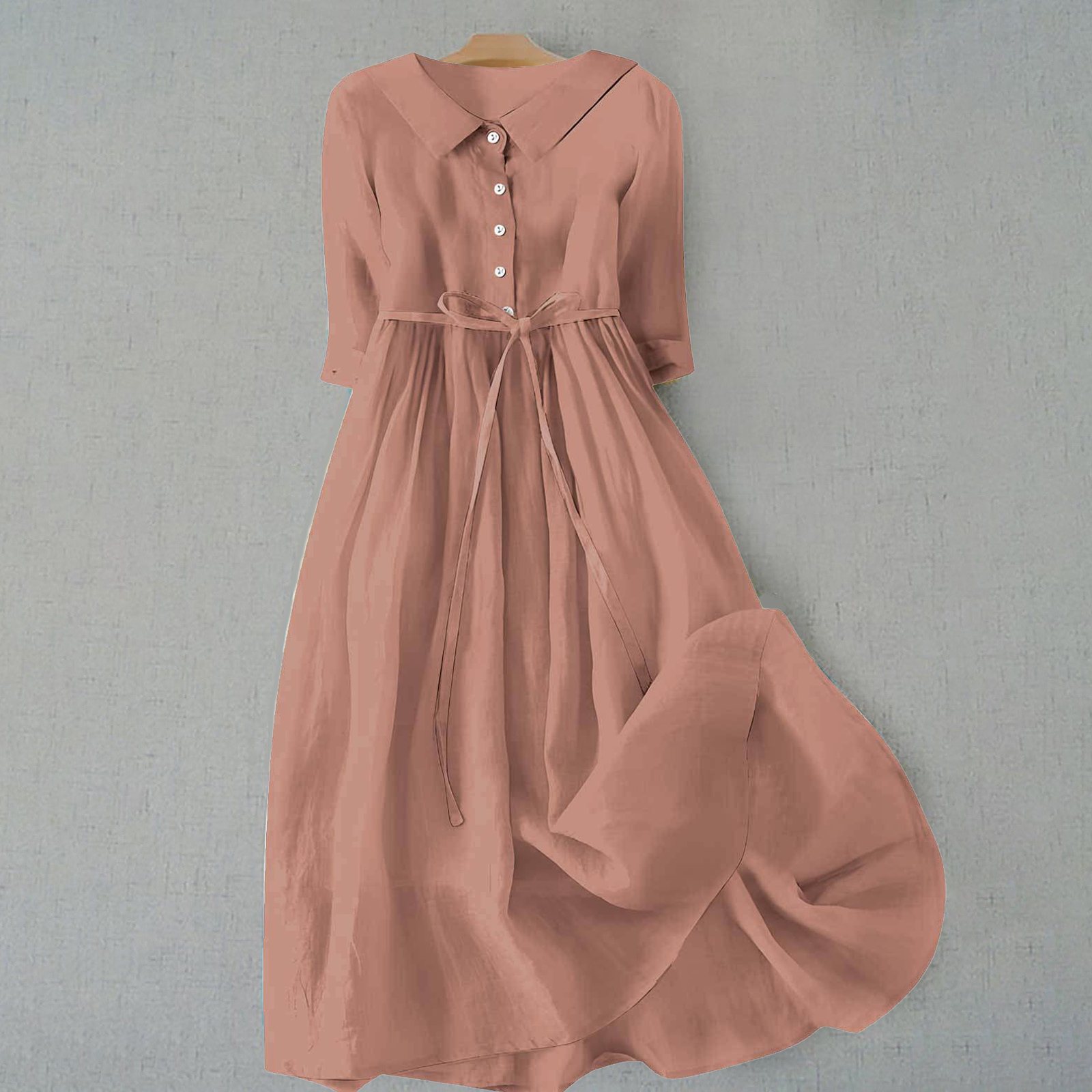 Elegant Women's Summer Dress Comfortable Fit Classic Silhouette for Warm Weather 9
