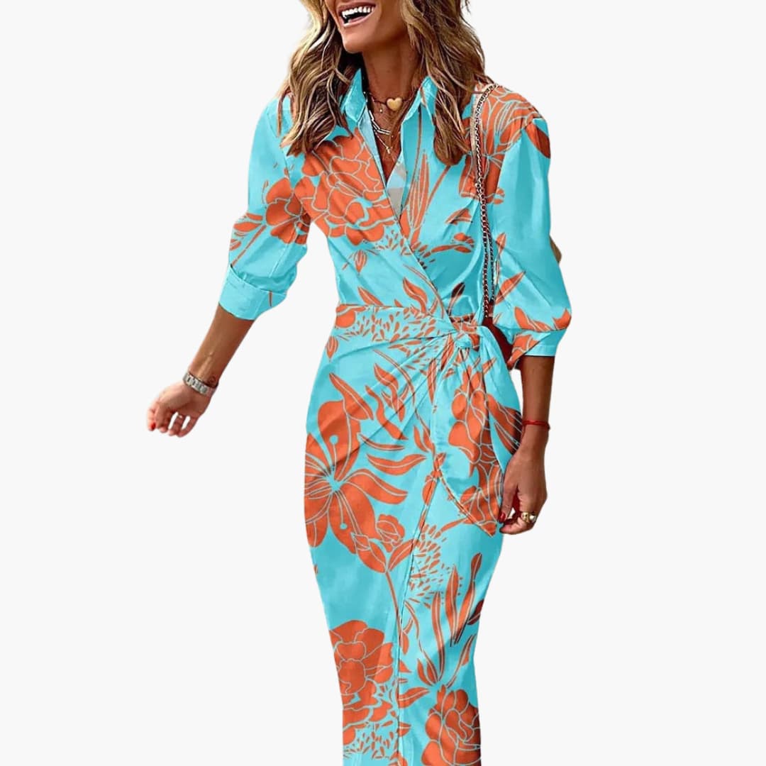 Elegant Women's Summer Maxi Dress Casual Boho Style 2