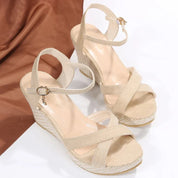 Orthopedic Arch Support Elegant High Heel Sandals with Straps for Women Summer 2