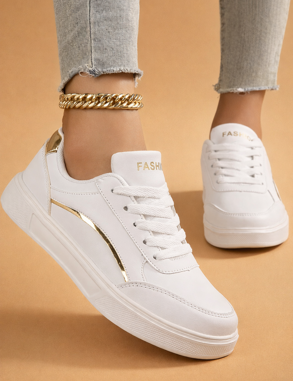 Orthopedic Platform Sneakers for Women with Arch Support - Stylish Casual Shoes for All-Day Comfort 2