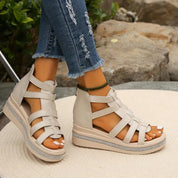 Orthopedic Women's High Heel Sandals with Arch Support for Stylish Summer Comfort 4