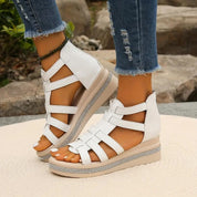 Orthopedic Women's High Heel Sandals with Arch Support for Stylish Summer Comfort 6