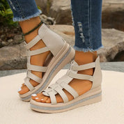 Orthopedic Women's High Heel Sandals with Arch Support for Stylish Summer Comfort 7