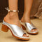Orthopedic Women's High Heel Sandals with Arch Support for Summer Comfort 6