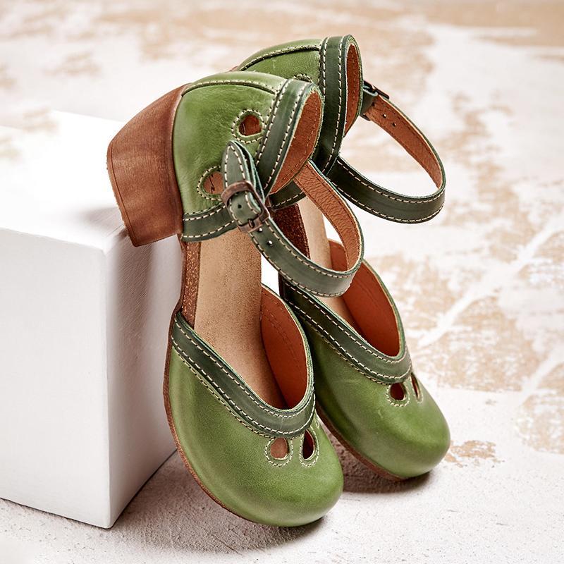Orthopedic Women's Low Heel Sandals with Arch Support for Comfortable Summer Wear 1