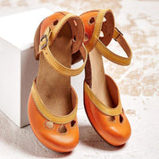 Orthopedic Women's Low Heel Sandals with Arch Support for Comfortable Summer Wear 3