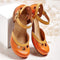 Orthopedic Women's Low Heel Sandals with Arch Support for Comfortable Summer Wear 3