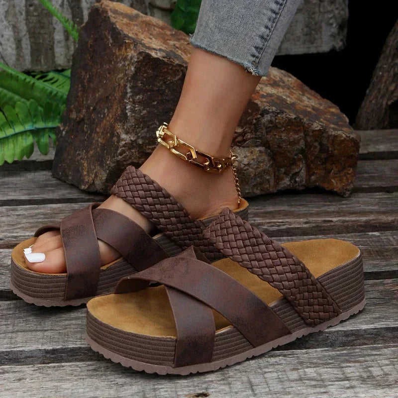 Orthopedic Women's Sandals with Arch Support Breathable Ergonomic Summer Shoes 1