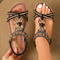 Orthopedic Women's Sandals with Arch Support Non-Slip Breathable Summer Shoes 4