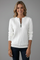 Stylish Women's Zip Neck Jumper with Cable Knit Texture 5