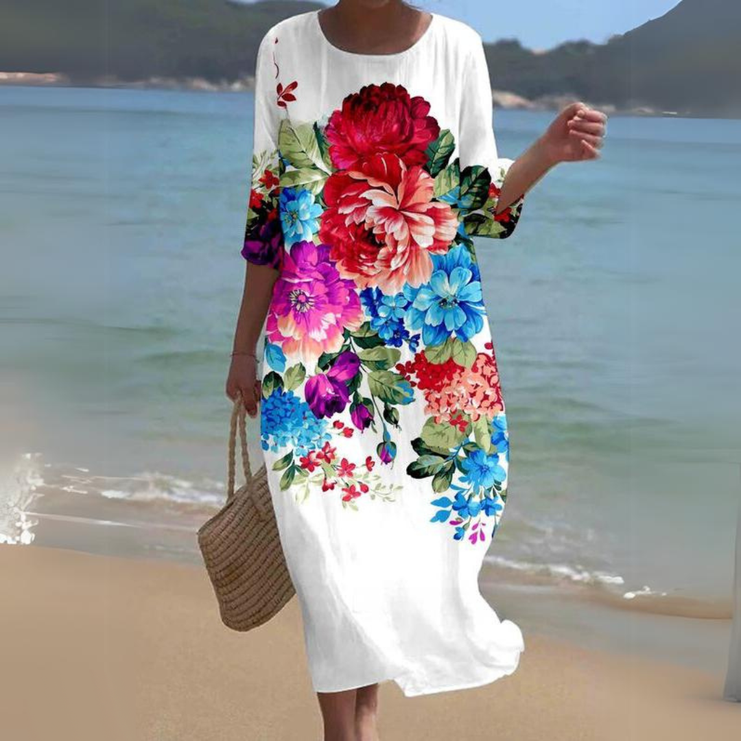 Wedding Guest Dresses for Women - Elegant Floral Summer Dress, Casual & Formal Wear 3