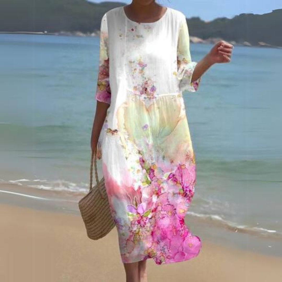 Wedding Guest Dresses for Women - Elegant Floral Summer Dress, Casual & Formal Wear 4