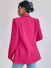 Women's Black Blazer for Women - Elegant Tailored Style for Casual and Formal Occasions 3