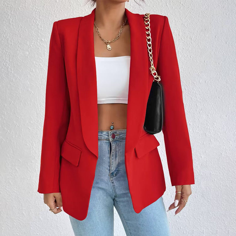 Women's Black Blazer for Women - Elegant Tailored Style for Casual and Formal Occasions 5