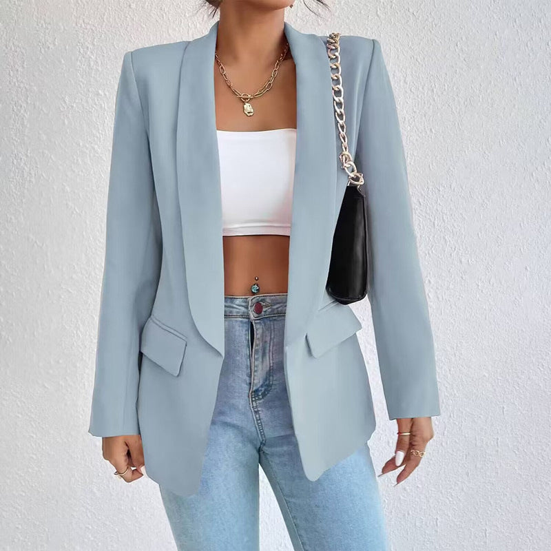 Women's Black Blazer for Women - Elegant Tailored Style for Casual and Formal Occasions 7