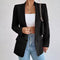 Women's Black Blazer for Women - Elegant Tailored Style for Casual and Formal Occasions 8