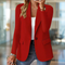 Women's Blazer - Tailored Fit White Blazer for Professional and Casual Wear, Elegant Navy Blazer for Women 0
