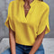 Women's Blouse - Elegant Summer Tops for Women in Vibrant Colors with Comfortable Regular Fit 12