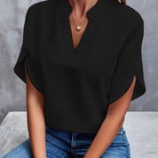 Women's Blouse - Elegant Summer Tops for Women in Vibrant Colors with Comfortable Regular Fit 4