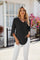 Women's Blouse - Elegant V-Neck Flared Sleeve Summer Tops for Women - Chic Casual Style 7