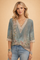 Women's Blouse - Elegant V-Neck Summer Tops for Women - Casual Warm Weather Style 2