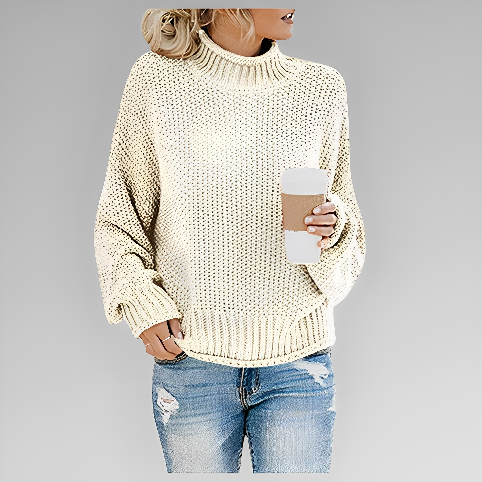 Women's Elegant Winter Sweater - Timeless Style for Fashionable Layering 7