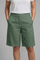 Women's Knee-Length Shorts with Elastic Waistband & Side Pockets for Casual Summer Style 7