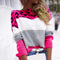Women's Leopard Print Sweater - Stylish Warm Casual Pullover for Chic Everyday Wear 3